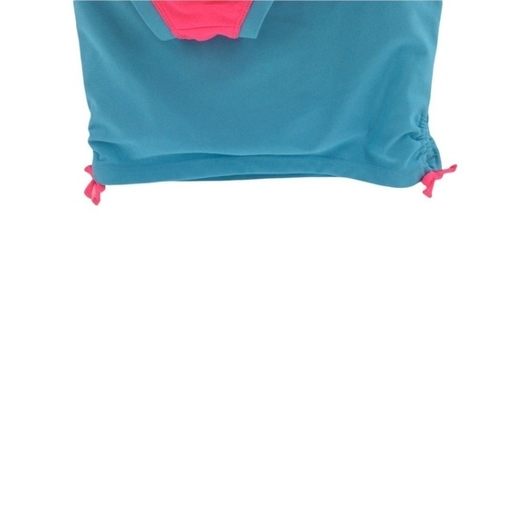 #012 Sketchers Girl's Color Block Two Piece Swimsuit - Picture 2 of 10